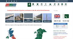 Desktop Screenshot of indusclub.org